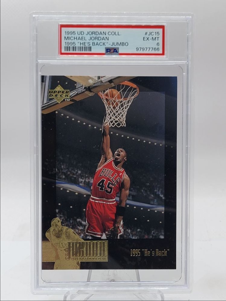 Auction Prices Realized Basketball Cards 1995 UPPER DECK JORDAN