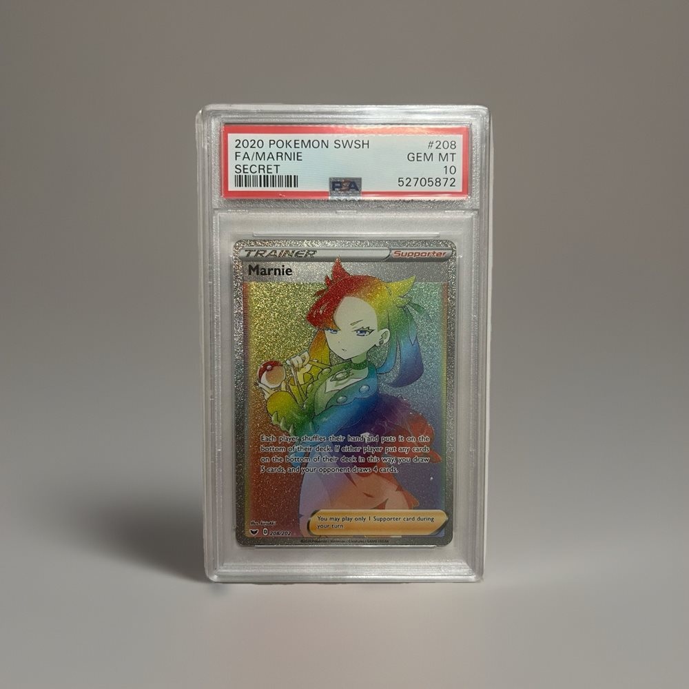 【psa10】2020 POKEMON SWSH FA/MARNIE 英語 PSA 10 Marnie 2020 Pokemon Sword & Shield 208/202 Secret