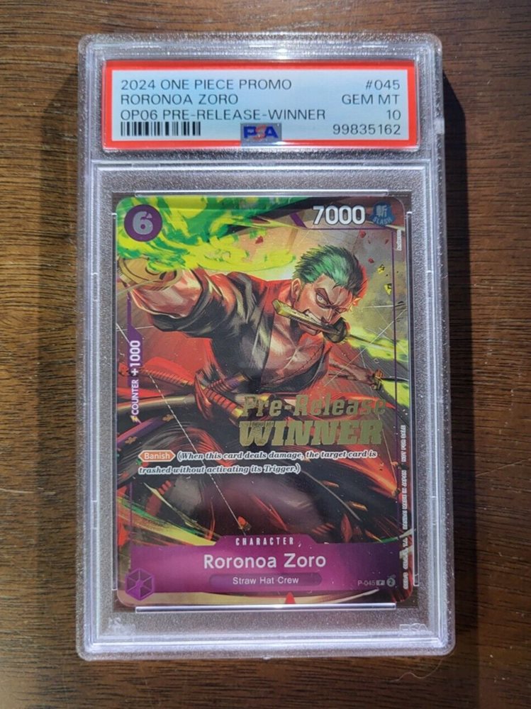 スモーカー　Pre-Release WINNER　PSA10 Smoker (Pre-Release) [Winner] - One Piece Promotion Cards - One