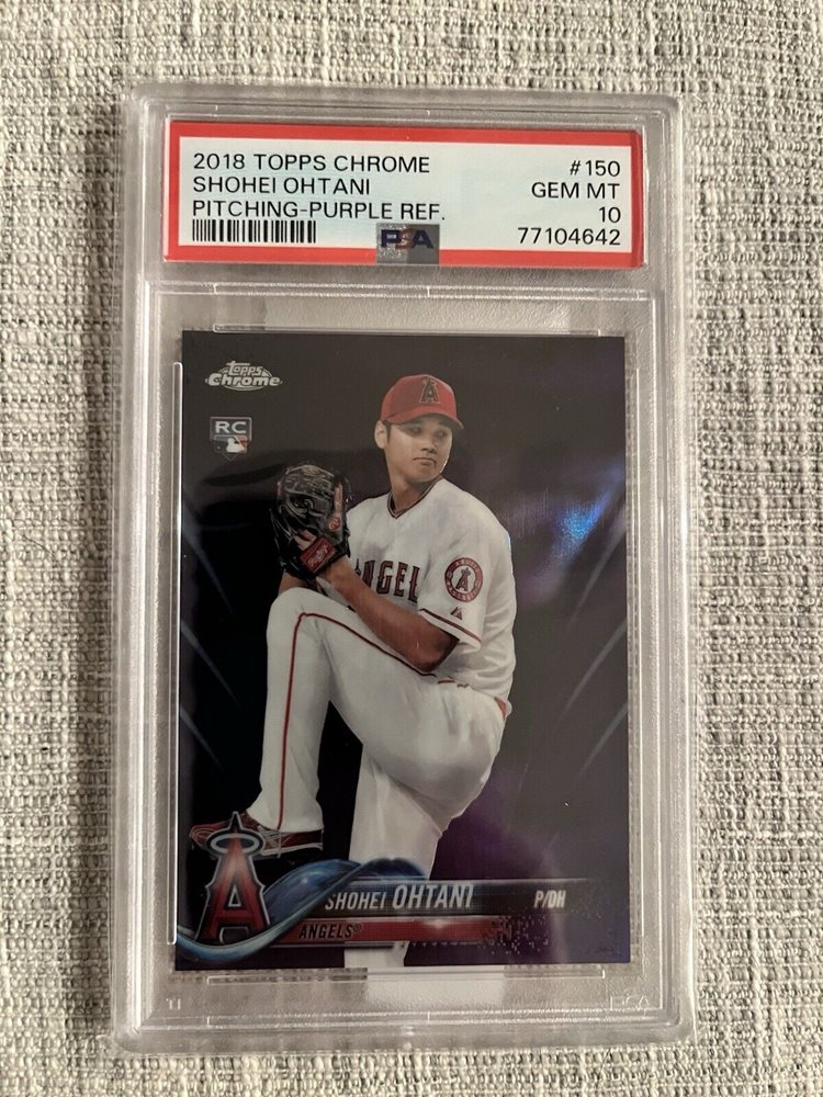 Auction Prices Realized Baseball Cards 2018 TOPPS CHROME Shohei Ohtani