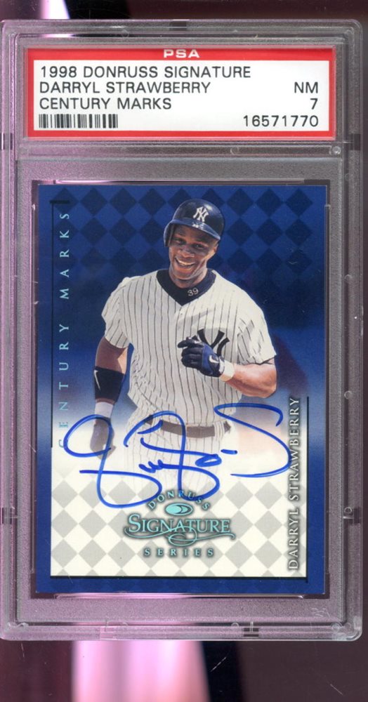 【Yankees】 1998 Donruss Signature Century Auto Mike Lowell 100枚 Autograph ** Auction Prices Realized Baseball Cards 1998 Donruss Signature