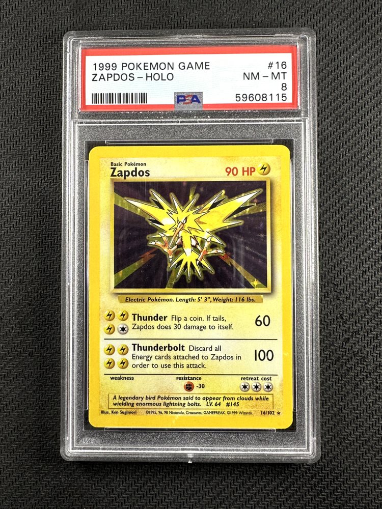 PSA10 サンダー 旧裏 再販 拡張パック第1弾 145 1996 PSA10 サンダー 旧裏