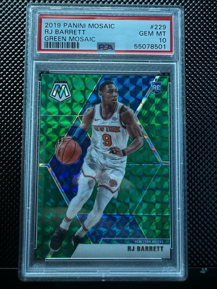 Auction Prices Realized Basketball Cards 2019 Panini Mosaic Rj Barrett