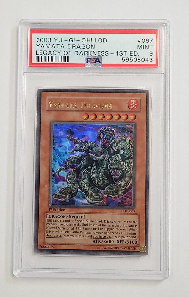 PSA 闇　yami 遊戯王 Yu gi oh PSA9 Psa 9 Mint Yu-Gi-Oh Japanese Dark Magician Lg01-Jp001 2017