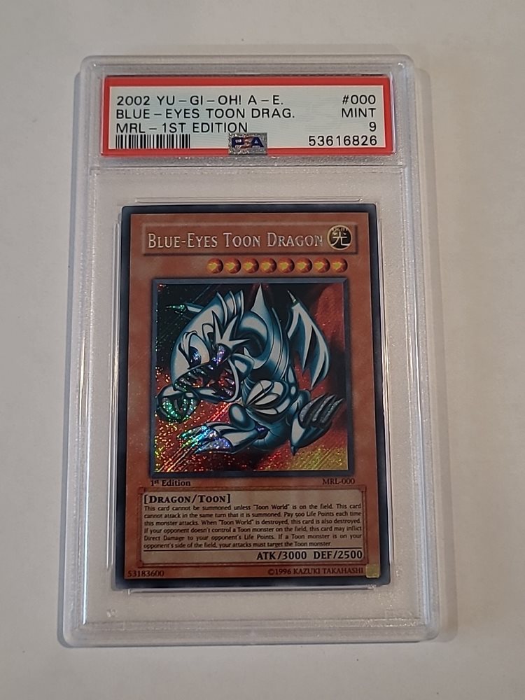 PSA10 BLUE-EYES TOON DRAGON シークレット アジア版 Auction Prices Realized Tcg Cards 2002 YU-GI-OH! MRL-MAGIC