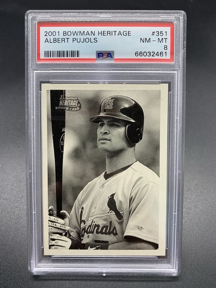 Auction Prices Realized Baseball Cards 2001 BOWMAN HERITAGE Albert