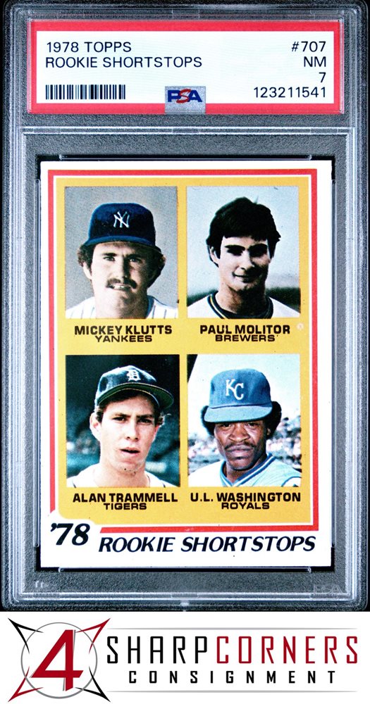 その他 1978 Topps Rookie Shortstops PSA8 その他 1978 Topps Rookie Shortstops PSA8 1978 Topps Rookie