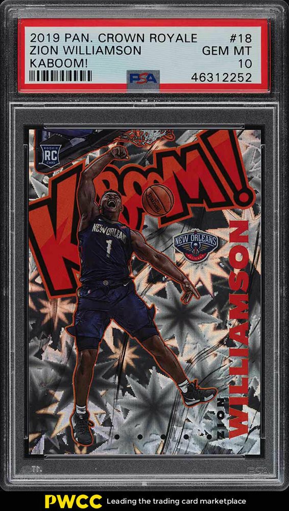 【25シリ RC】ZION WILLIAMSON CROWN E 25シリ RC】ZION WILLIAMSON CROWN E 2022-23 Panini Crown