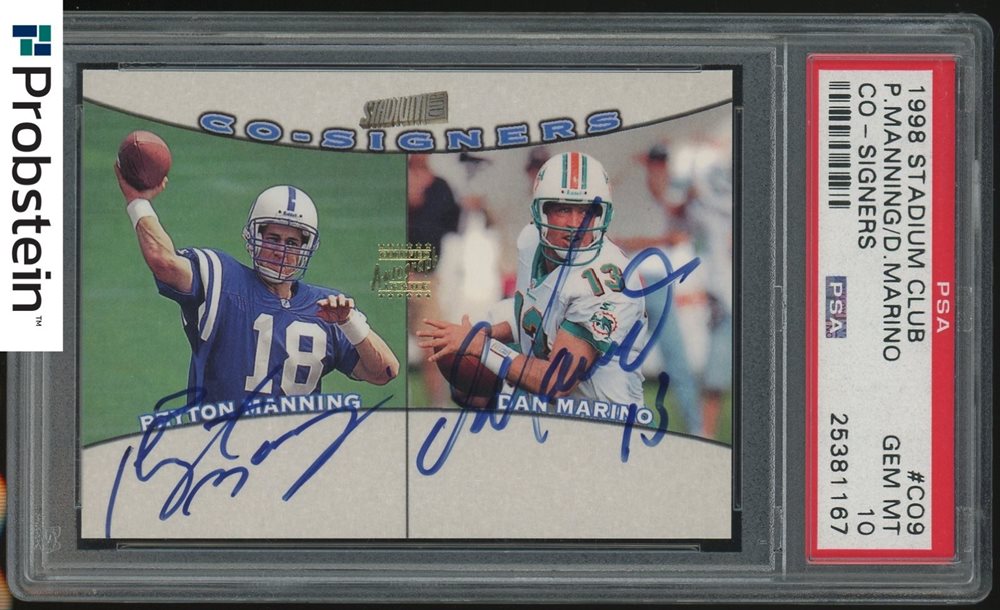 Auction Prices Realized Football Cards 1998 STADIUM CLUB CO