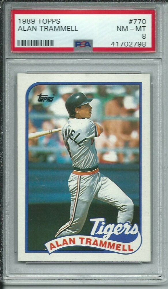 Auction Prices Realized Baseball Cards 1989 Topps Alan Trammell