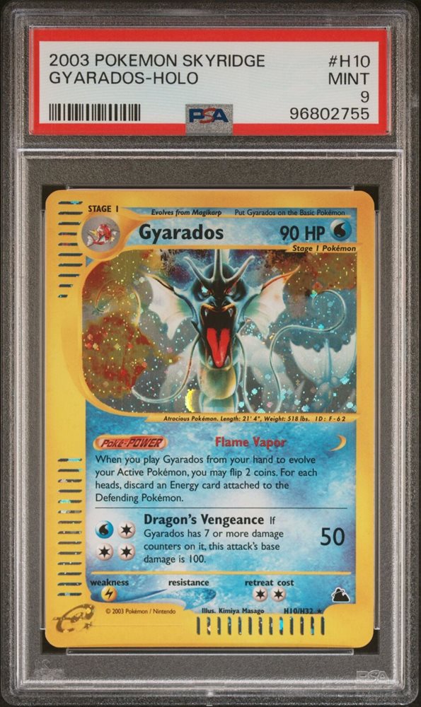 Auction Prices Realized Tcg Cards 2003 POKEMON SKYRIDGE