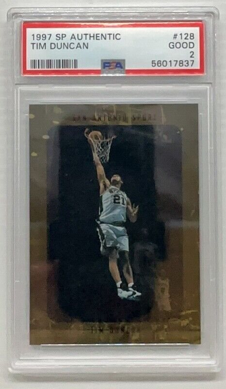 1997-98 SP Authentic Tダンカン ルーキーカード 1997-98 SP Authentic - Tim Duncan #128 for sale | eBay