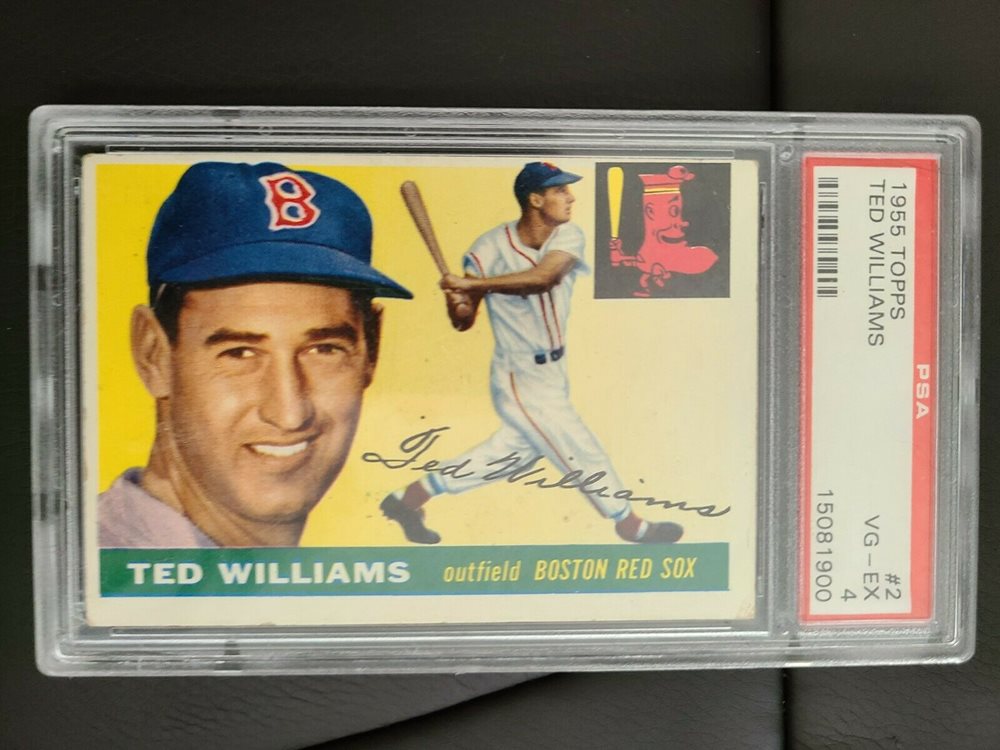 Auction Prices Realized Baseball Cards 1955 Topps Ted Williams