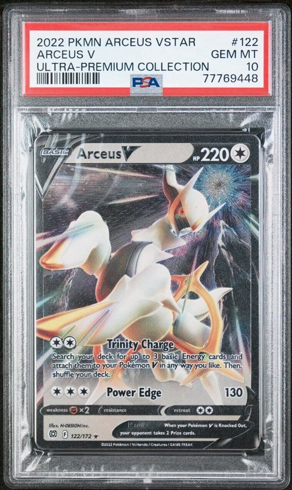 Auction Prices Realized Tcg Cards 2022 POKEMON ARCEUS VSTAR