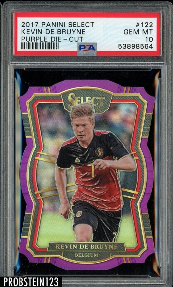 PANINI SELECT SOCCER デ・ブライネ Panini Select Kevin De Bruyne /49 PSA8