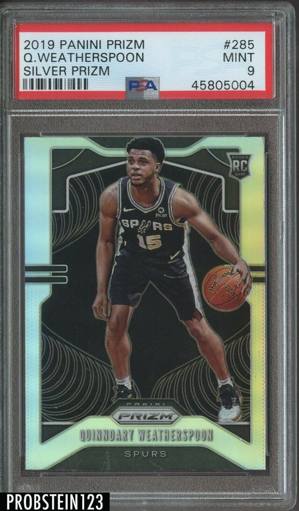 19-20Panini Prizm Q.WEATHERSPOON PSA 10