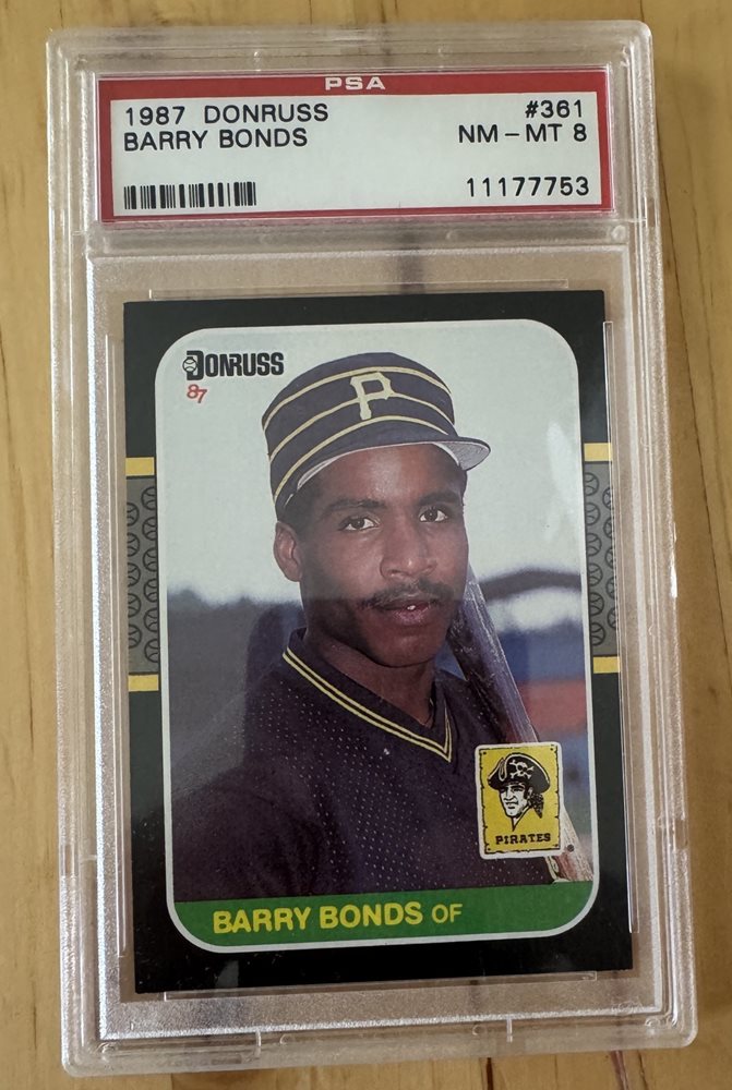 Auction Prices Realized Baseball Cards 1987 DONRUSS Barry Bonds
