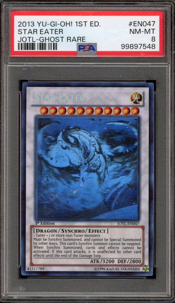 遊戯王　STAR EATER 1st ゴーストレアPSA鑑定品 Auction Prices Realized Tcg Cards 2013 YU-GI-OH! JOTL