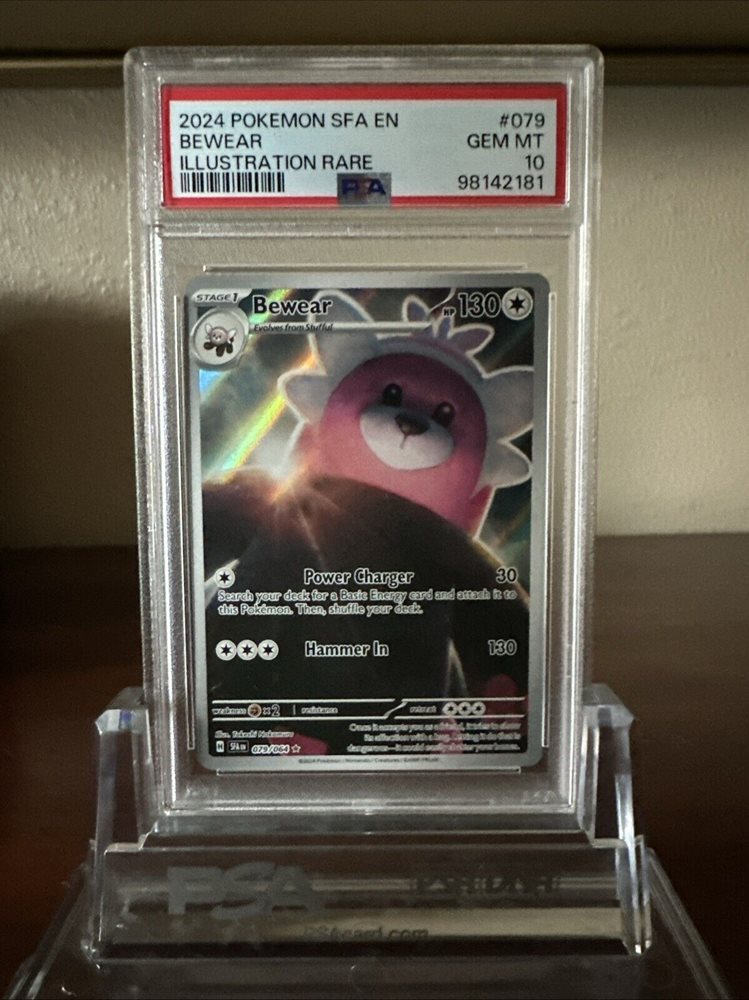 pokemon card bewear PSA 10 Bewear #076 Night Wanderer SV6a Japanese Pokemon card – GorillaTCG