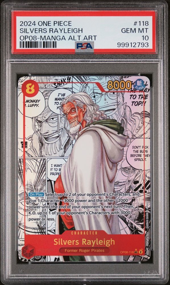 Auction Prices Realized Tcg Cards 2024 ONE PIECE OP08-TWO LEGENDS