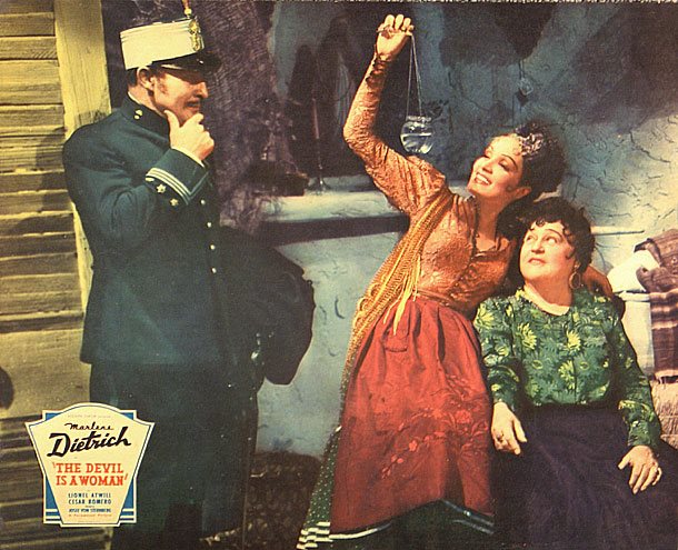 The Devil ia A Woman Lobby Card Movie Poster Marlene Dietrich