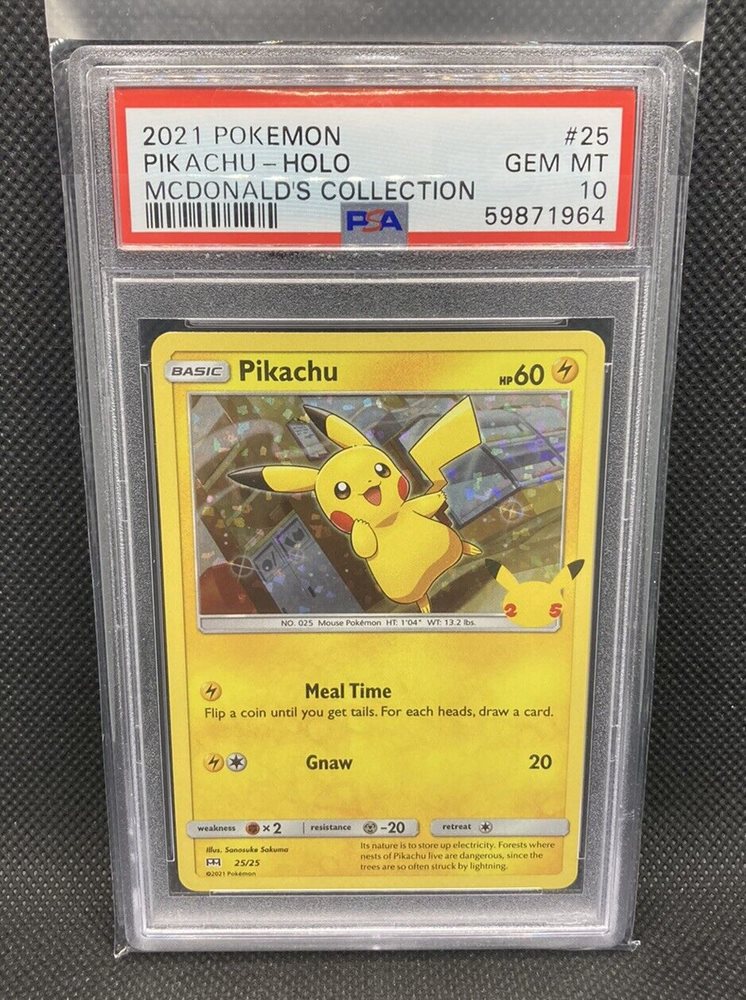 eBay Auction Item 195190000456 TCG Cards 2021 Pokemon Mcdonald's Collection