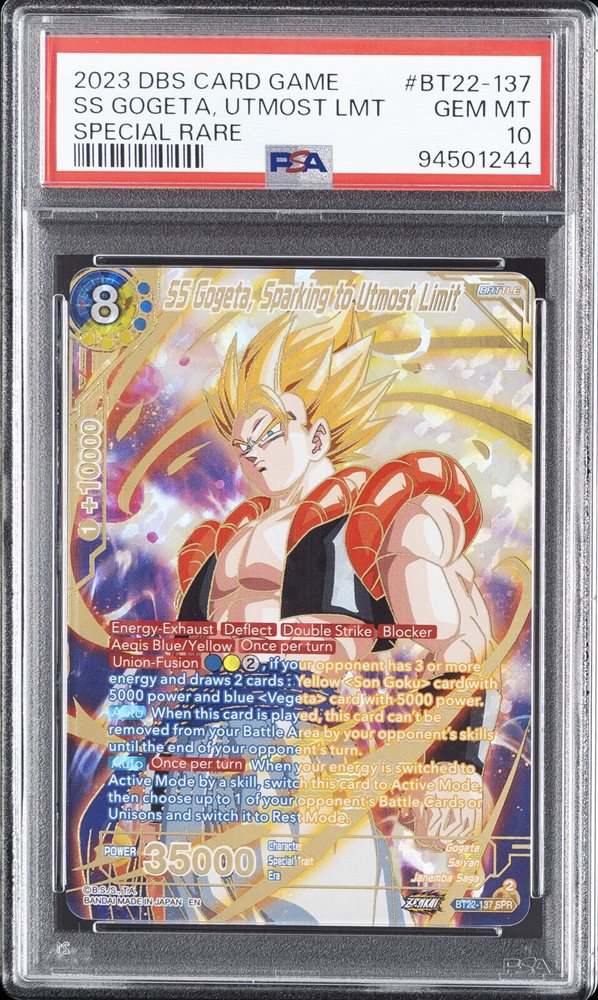eBay Auction Item 305831312363 Tcg Cards 2023 Dragon Ball Super Card Game  Series 22 Critical Blow