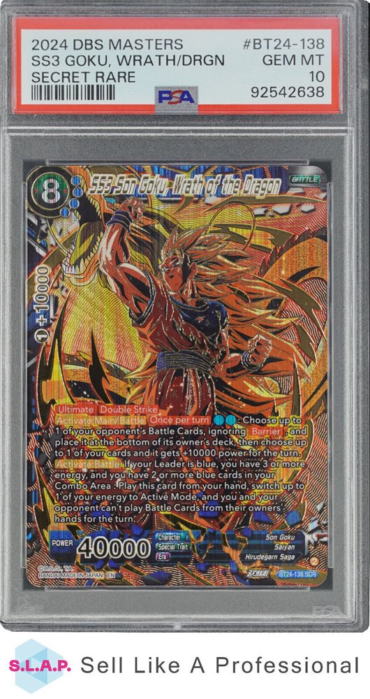 Auction Prices Realized Tcg Cards 2024 DRAGON BALL SUPER