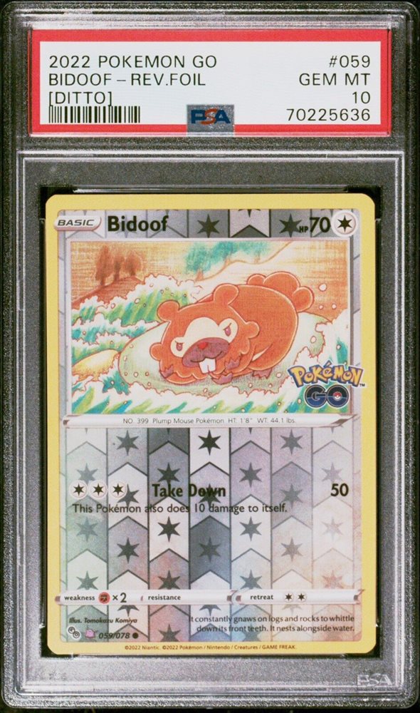 how many cards are in a pack of pokemon cards Pokemon - XY Base Set - (Reverse Holo) Bidoof