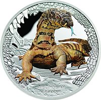 2019 Tuvalu 1 oz Silver Australian Lionfish Proof SKU#190321