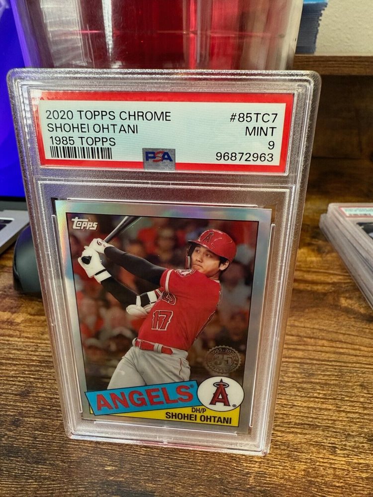 大谷翔平 2020 TOPPS CHROME PSA 10 2020 Topps Stadium Club Chrome X Fractor Shohei Ohtani PSA