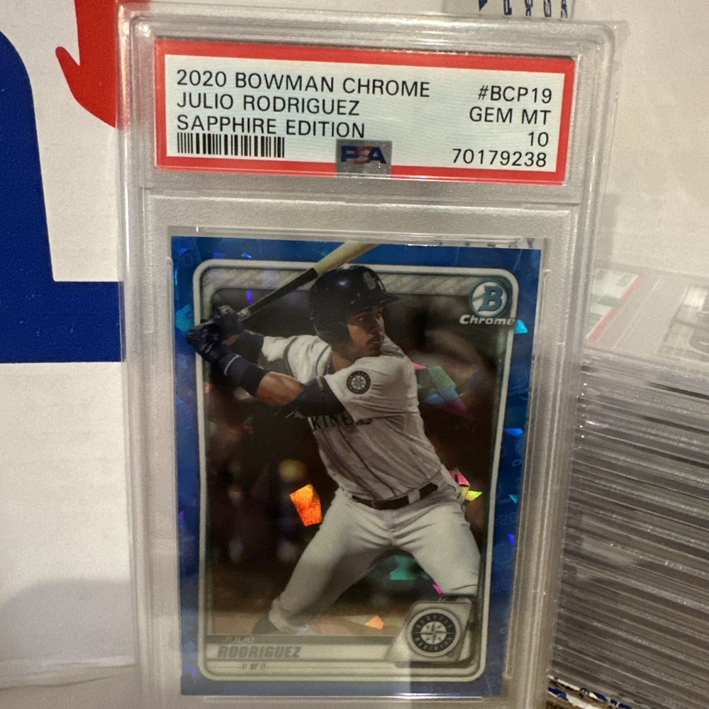 その他 bowman Julio Rodriguez psa10 chrome Julio Rodriguez 2022 Bowman Chrome Sapphire Edition #48 Red