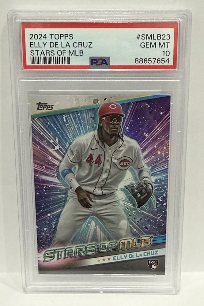 Elly De La Cruz MLB エリーデラクルーズ　PSA10 Amazon.com: 2024 Topps Elly De La Cruz Graded PSA 10 Gem