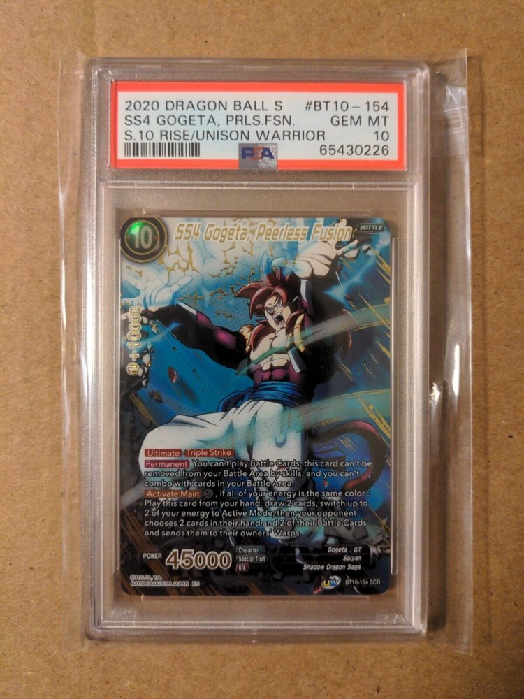 Auction Prices Realized Tcg Cards 2020 DRAGON BALL SUPER