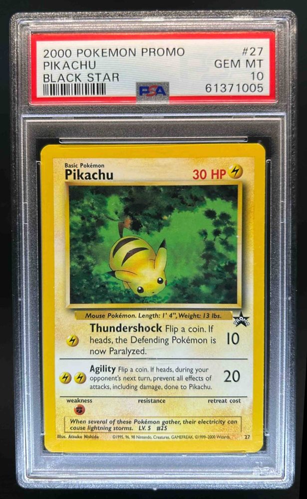 2000年 ピカチュウ ブラックスターカード　psa10 英語　プロモ 2000年 ピカチュウ ブラックスターカード psa10 英語 プロモ