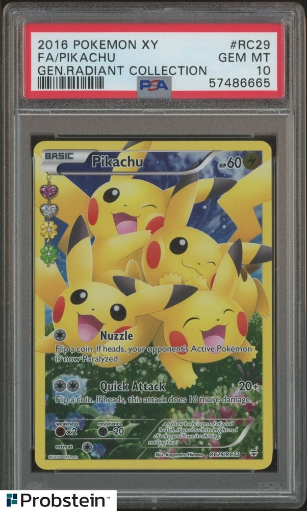 【くま】PSA10 3枚 Auction Prices Realized Tcg Cards 2016 POKEMON XY