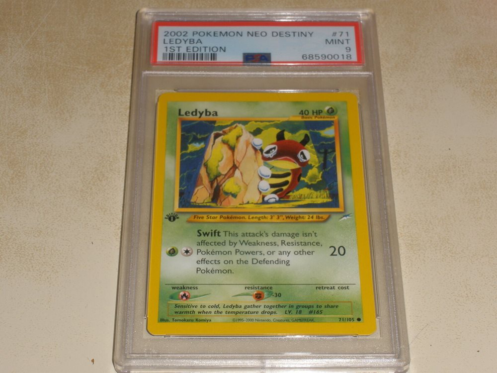 Auction Prices Realized Tcg Cards 2002 POKEMON NEO DESTINY Ledyba