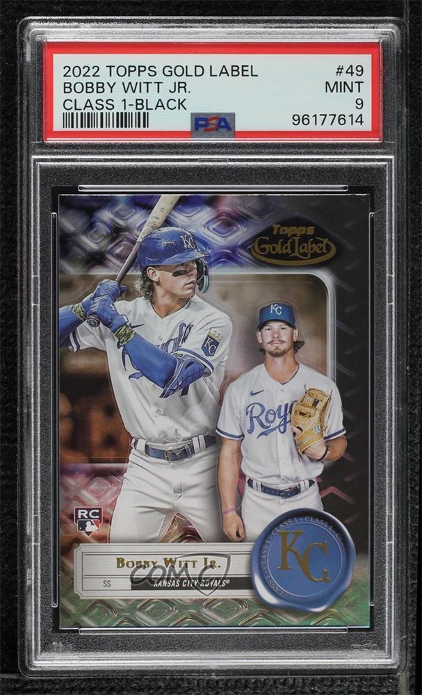 Topps Gold Label 2022 フリオロドリゲス PSA9 Topps Gold Label 2022 フリオロドリゲス PSA9（フリオ