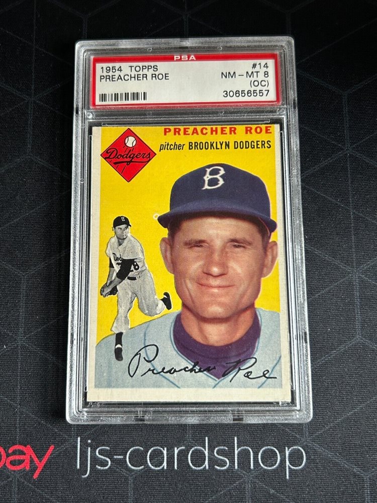 Auction Prices Realized Baseball Cards 1954 TOPPS Preacher Roe