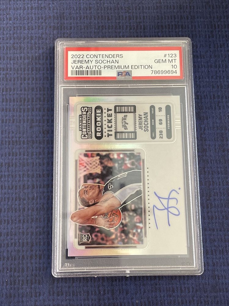 Auction Prices Realized Basketball Cards 2022 PANINI CONTENDERS