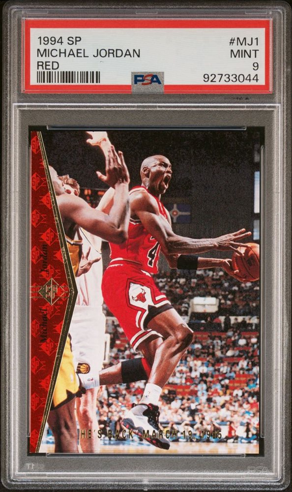 スポーツ選手 Michael Jordan SP PSA 9 MICHAEL JORDAN~1989 HOOPS ALL-STAR TEAM PSA-9 MINT GRADED