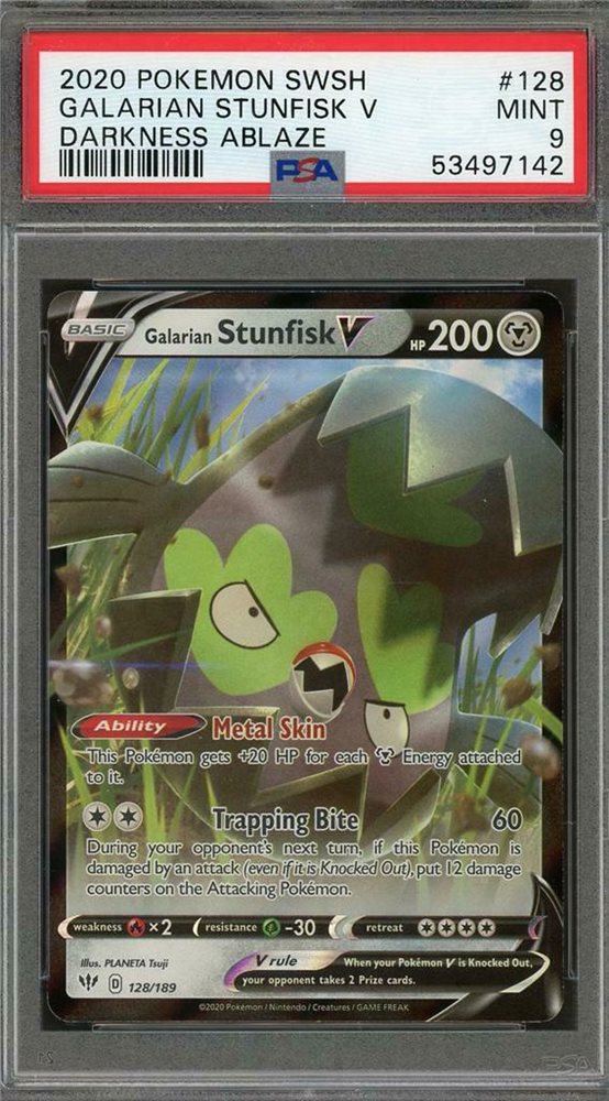 galarian stunfisk pokemon card value Galarian Stunfisk - 132/202 - Sword & Shield main image 1