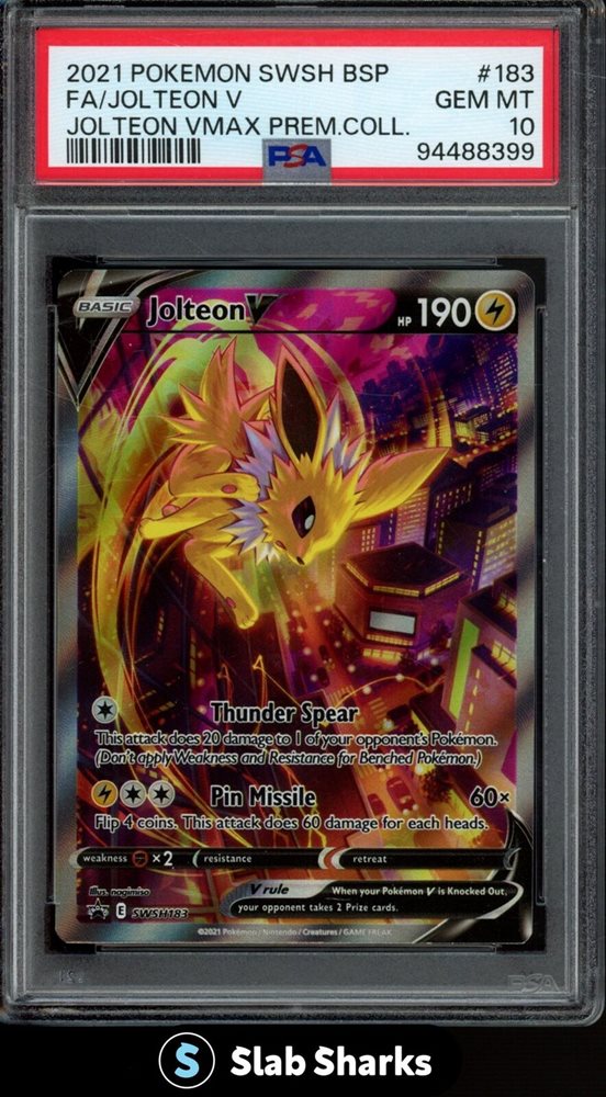 Auction Prices Realized Tcg Cards 2021 POKEMON SWSH BLACK