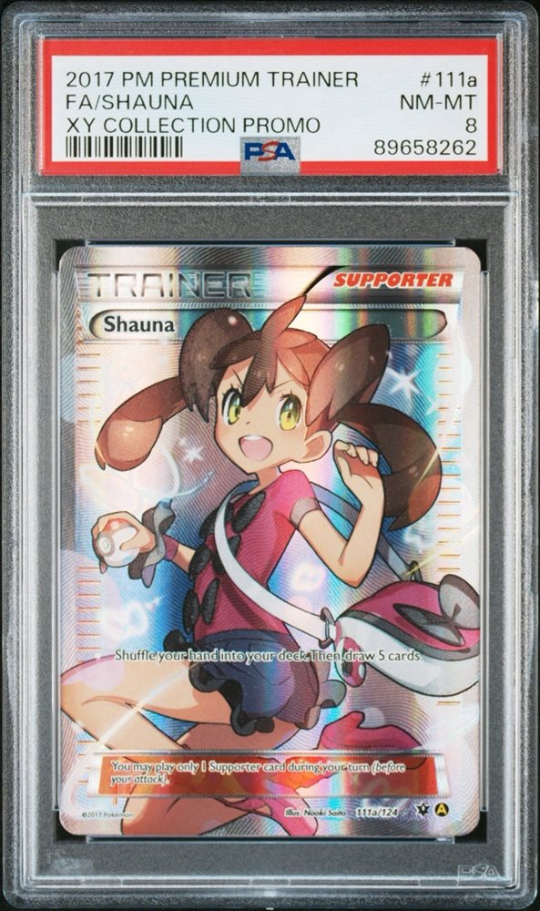 2017 POKÉMON FA/SHAUNA XY サナ　PSA10 限界 Pokémon Card Shauna SR PSA10 THE BEST OF XY 1枚 (Used
