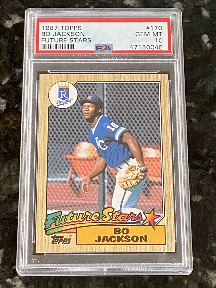 Auction Prices Realized Baseball Cards 1987 Topps Bo Jackson FUTURE STARS