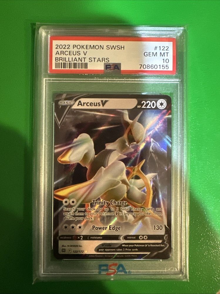 ポケモンカードゲーム Arceus V psa10 Japanese Pokemon Card 