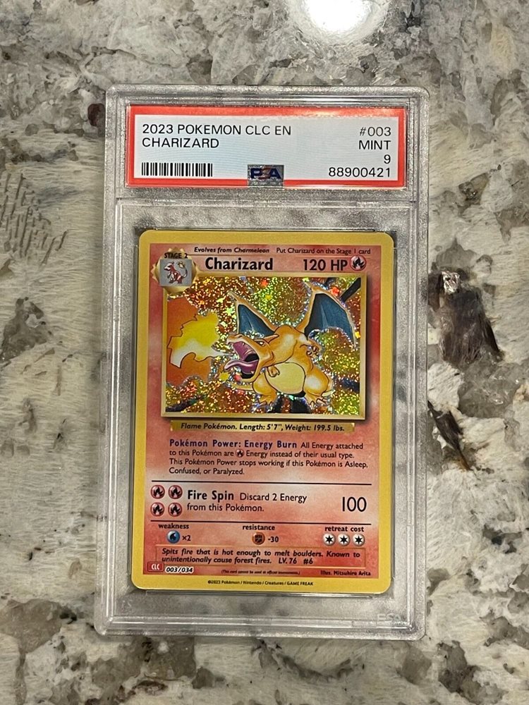 2023 pokemon clc-trading card game classic charizard 2023 POKEMON CLC-TRADING CARD GAME CLASSIC