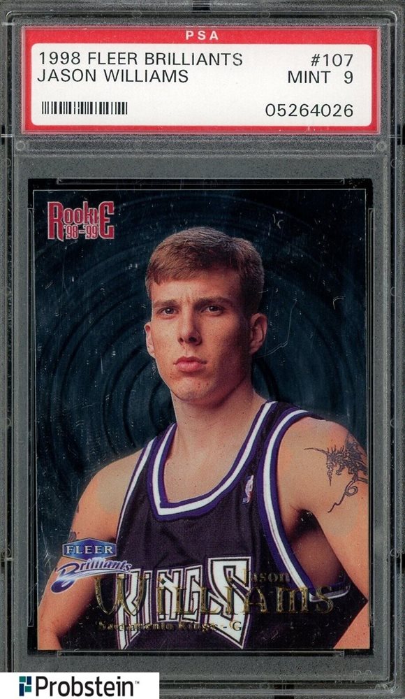 Fleer Jason Williams Basketball Sacramento Kings Sports