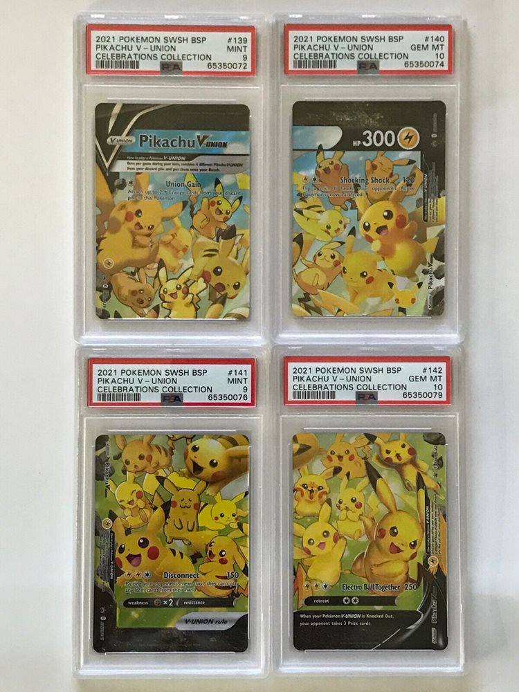2021Pikachu V-UnionジャンボカードPSA10