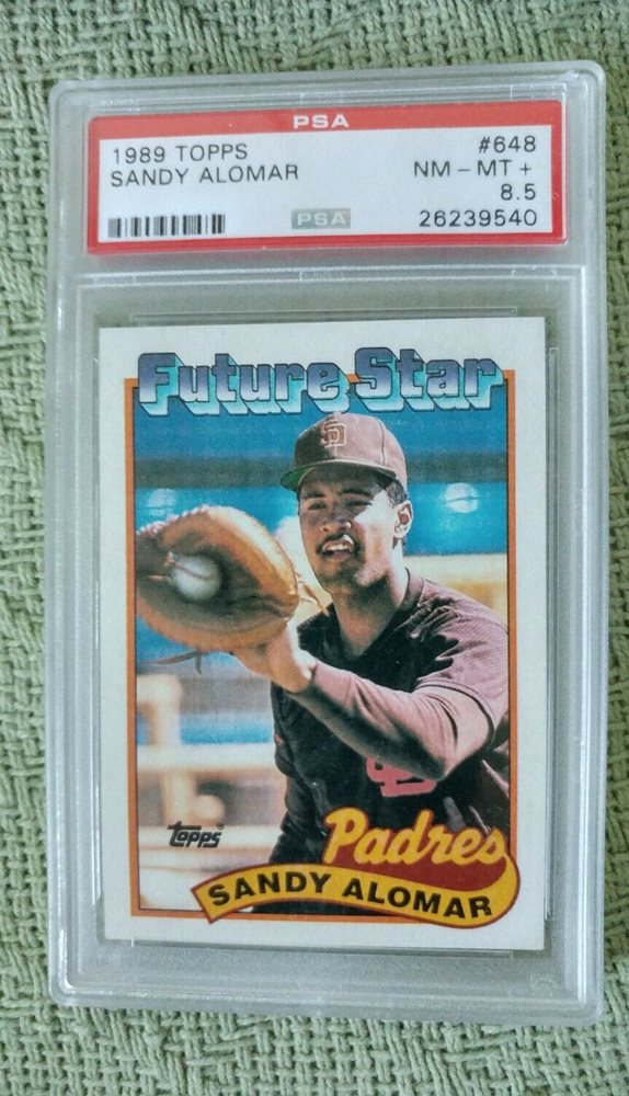 1989 topps sandy alomar